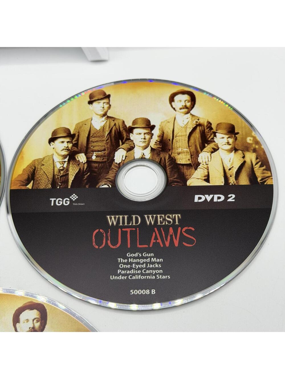 Wild West Outlaws DVD 2009 3-Disc Set - Picture 7 of 12
